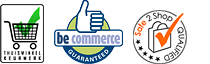 Veilig shoppen Winkel vertrouwd en veilig. Wij zijn gecertificeerd door Becommerce.be, Safe2shop.be en thuiswinkelkeurmerk.info