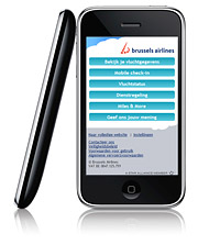 Mobiel inchecken bij Brussels Airlines Mobiel inchecken