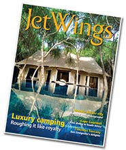 Het inflight magazine van Jet Airways JetWings, inflight magazine van Jet Airways