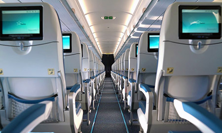 Air Transat, non-stop Brussel - Montreal in een comfortabele economy seat