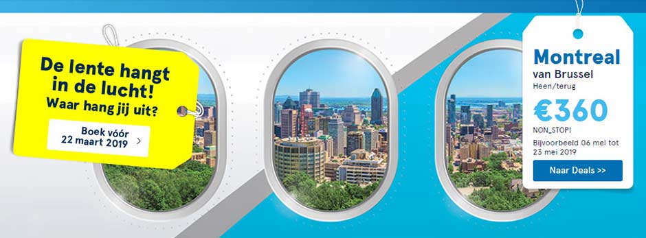 Met Air Transat non-stop naar Canada!
