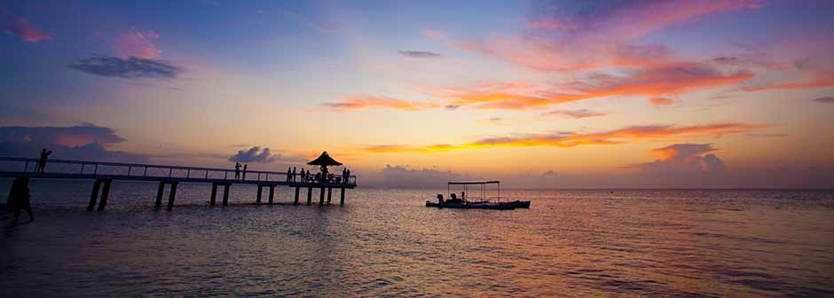 Ishigaki, Japan, zonsondergang